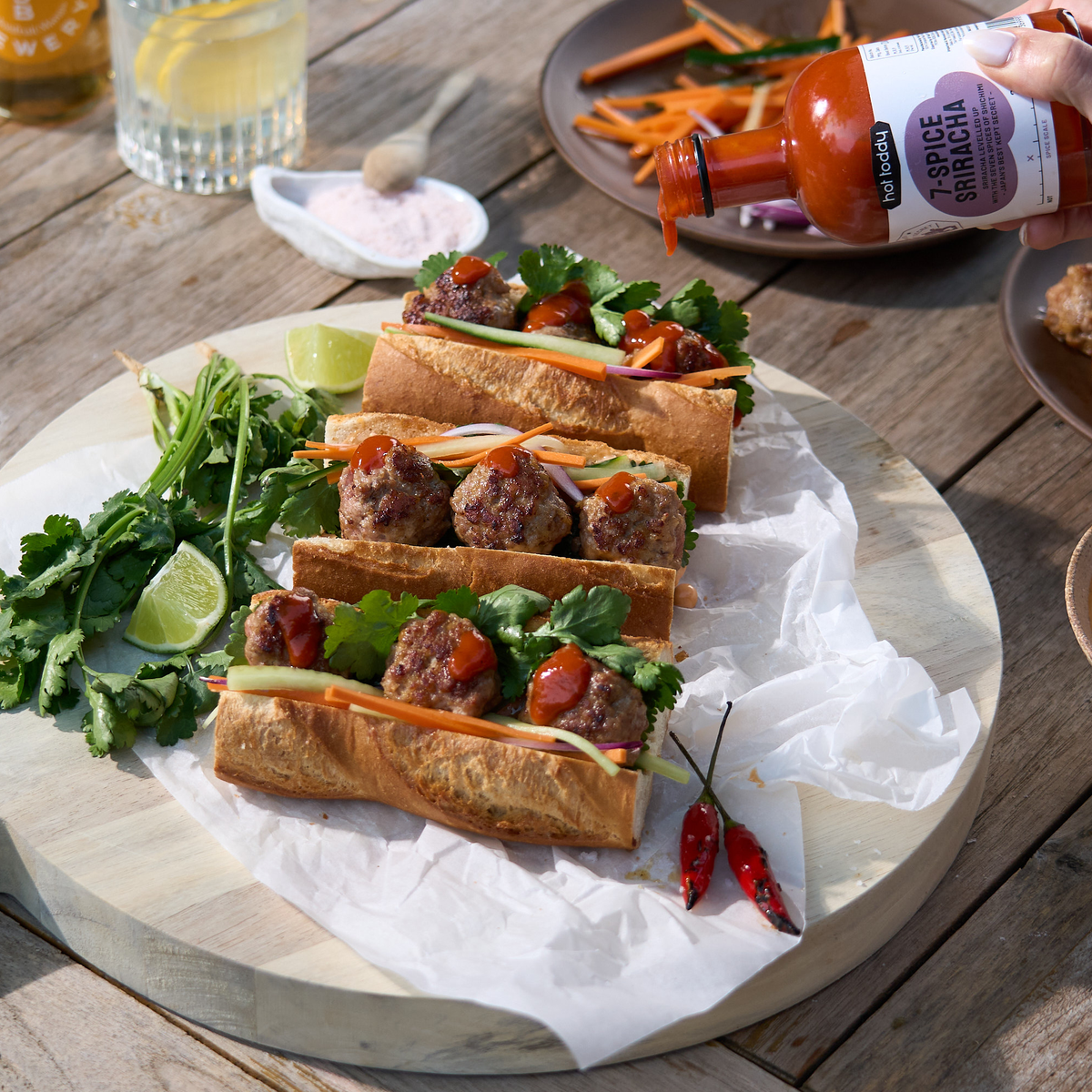 Pork Meatball Banh Mi
&ndash; HOTTODDY