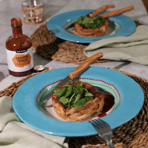 Spiced Spinach &amp; Cheese Tart with Puff Pastry
&ndash; HOTTODDY