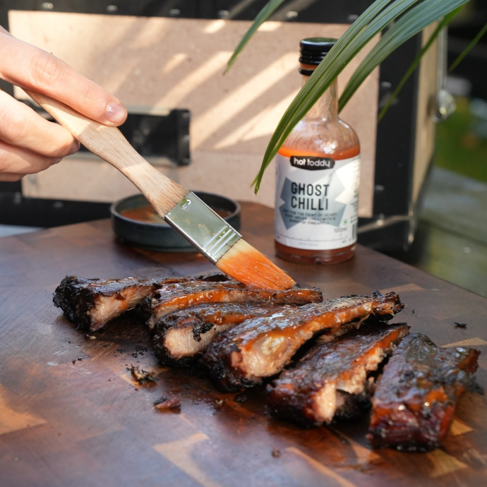 Hot Toddy Ghost Glazed Pork Ribs